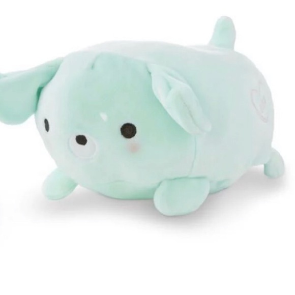 👀4/$25 Moj moj Surprise Pair Pink Mer Bunny and Aqua Dog Green - Picture 5 of 12